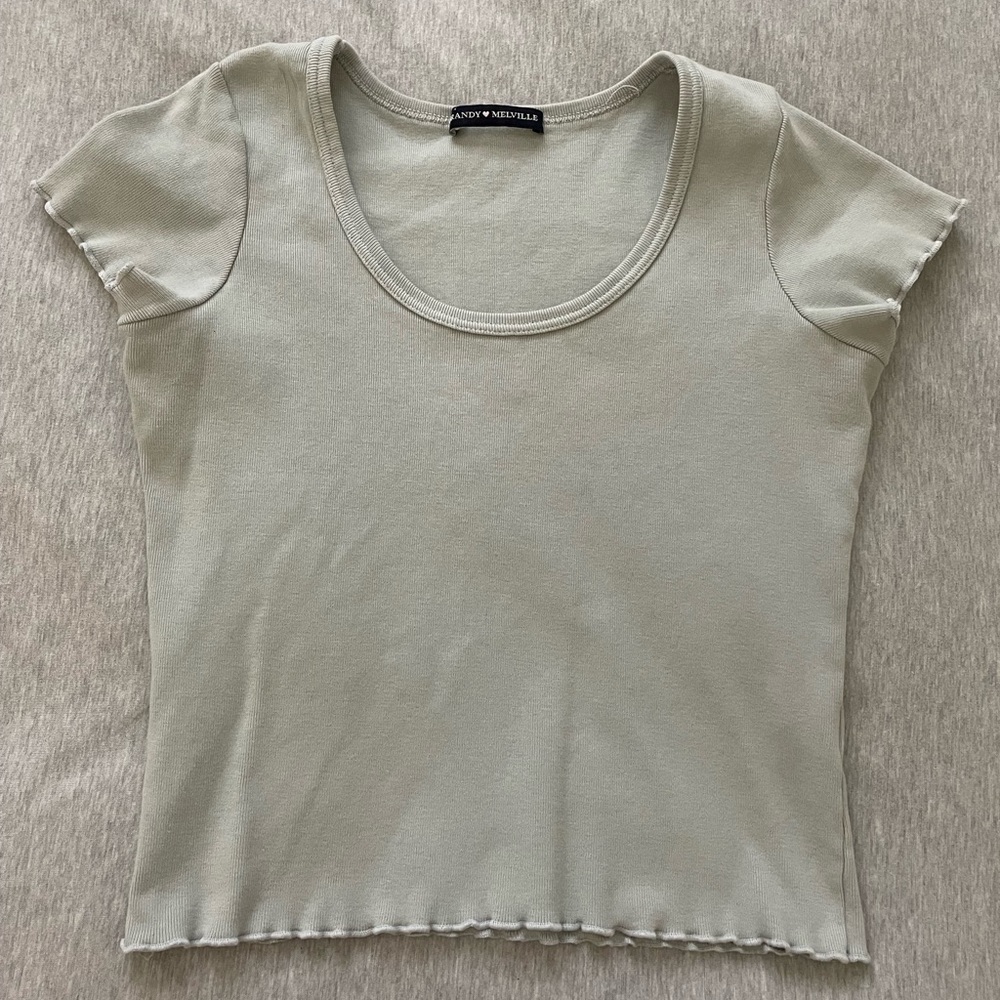 Light green Brandy melville shirt